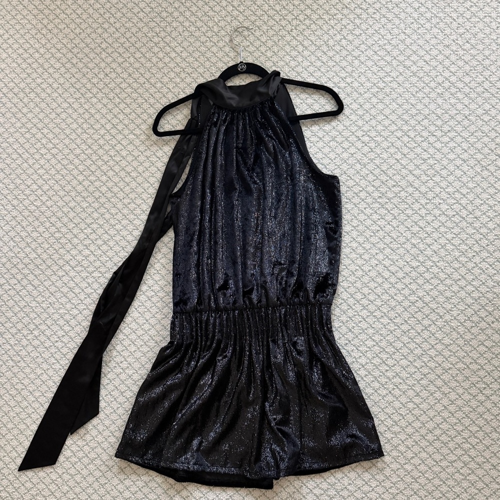 Ramy Brook halter tie mini dress